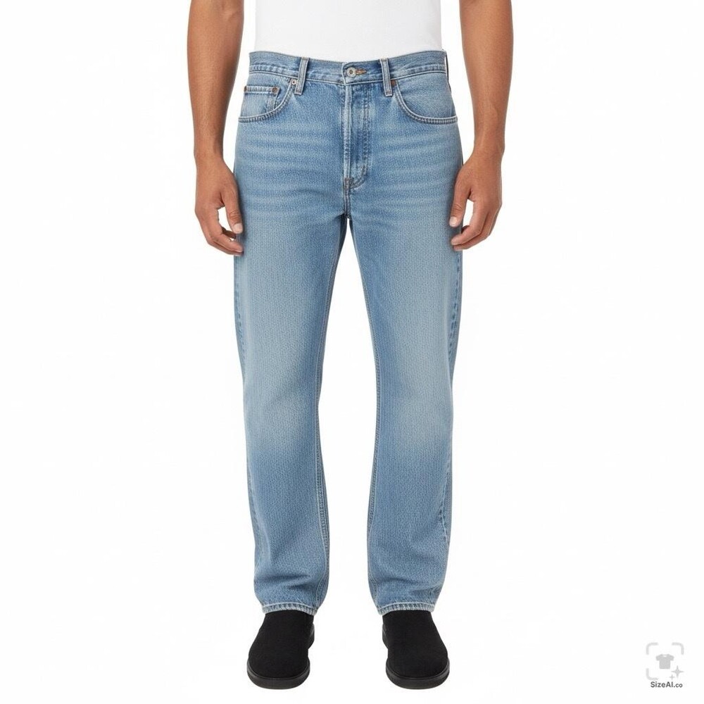 Levi’s Men’s Jeans 32x34 550 Vintage Blue Light Wash Relaxed Fit Denim